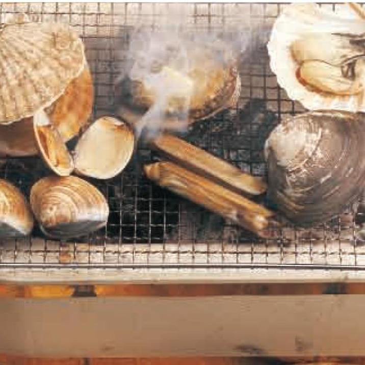 野外で楽しもう!貝だらけのBBQ!
